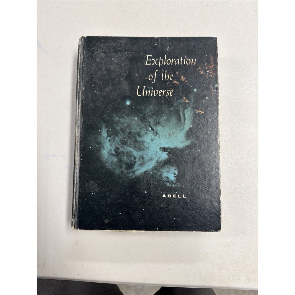 vintage 1969 hardcover edition of Exploration of the Universe